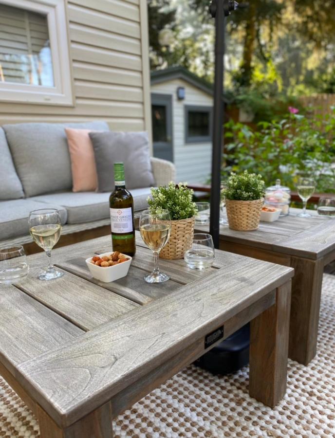 Luxe Chalet Met Prachtig Terras Op De Veluwe , Veel Privacy Хундерло Екстериор снимка